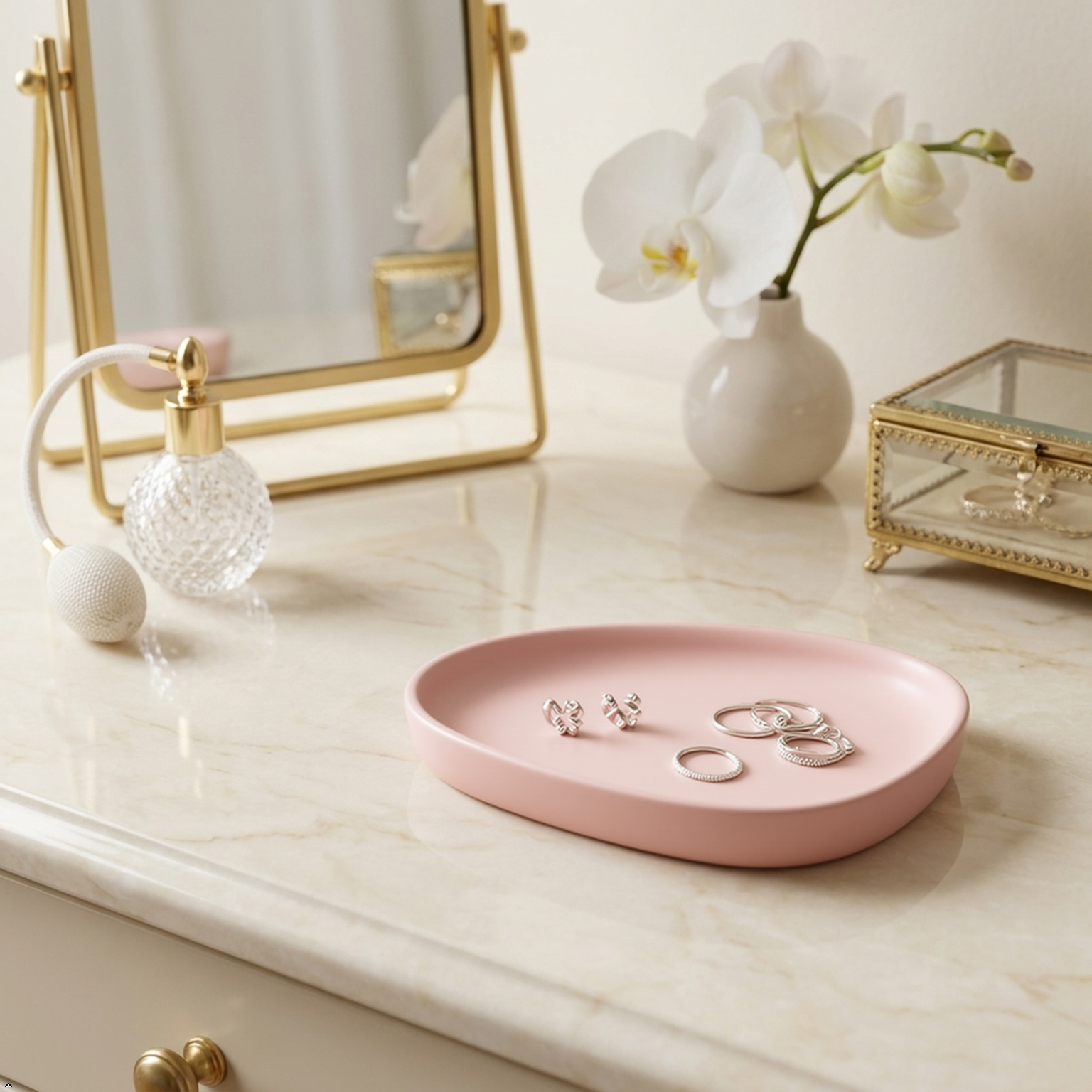 Flat Oval Traye