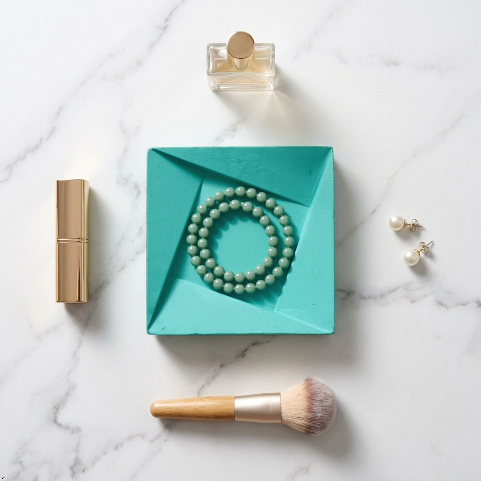 Square Tangram Style Tray