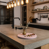 Round Concrete Decorative Tray