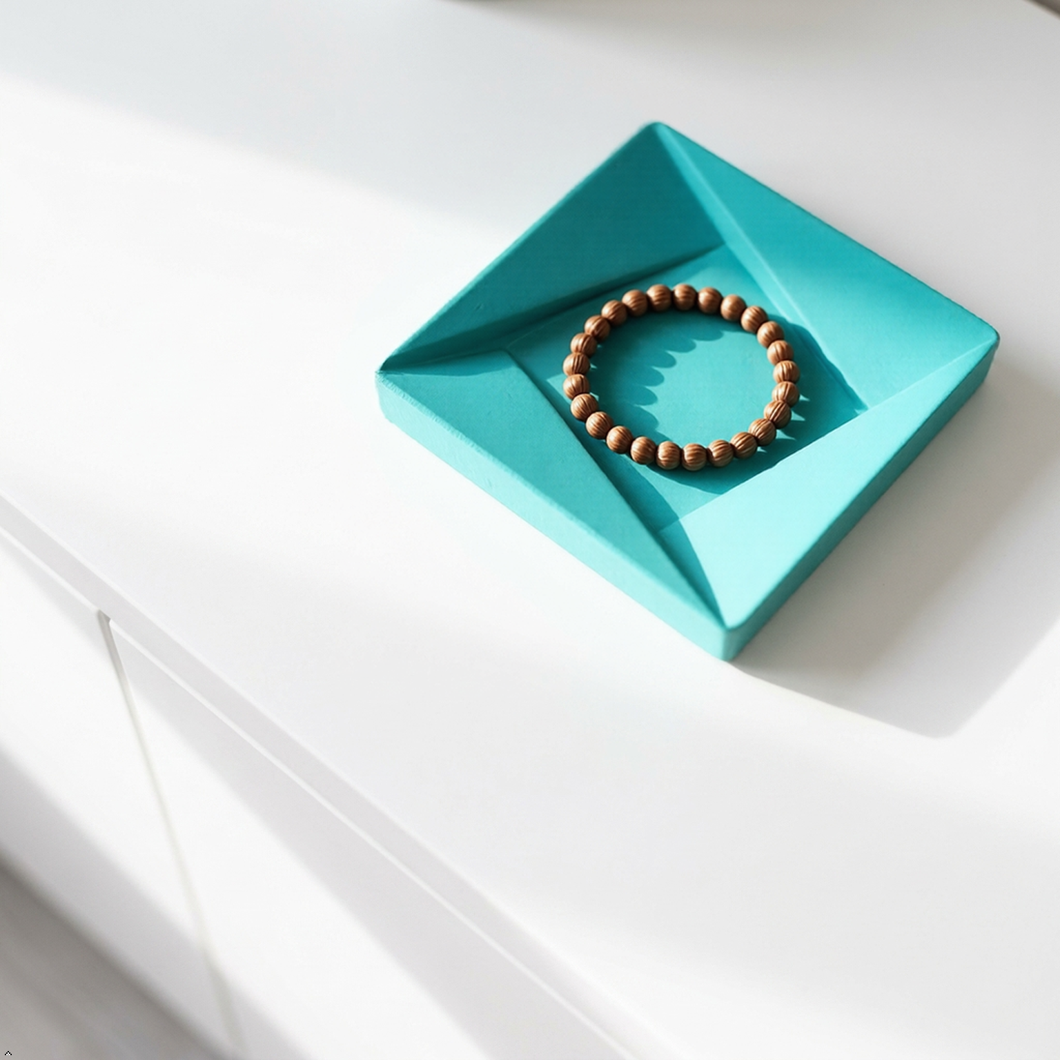 Square Tangram Style Tray