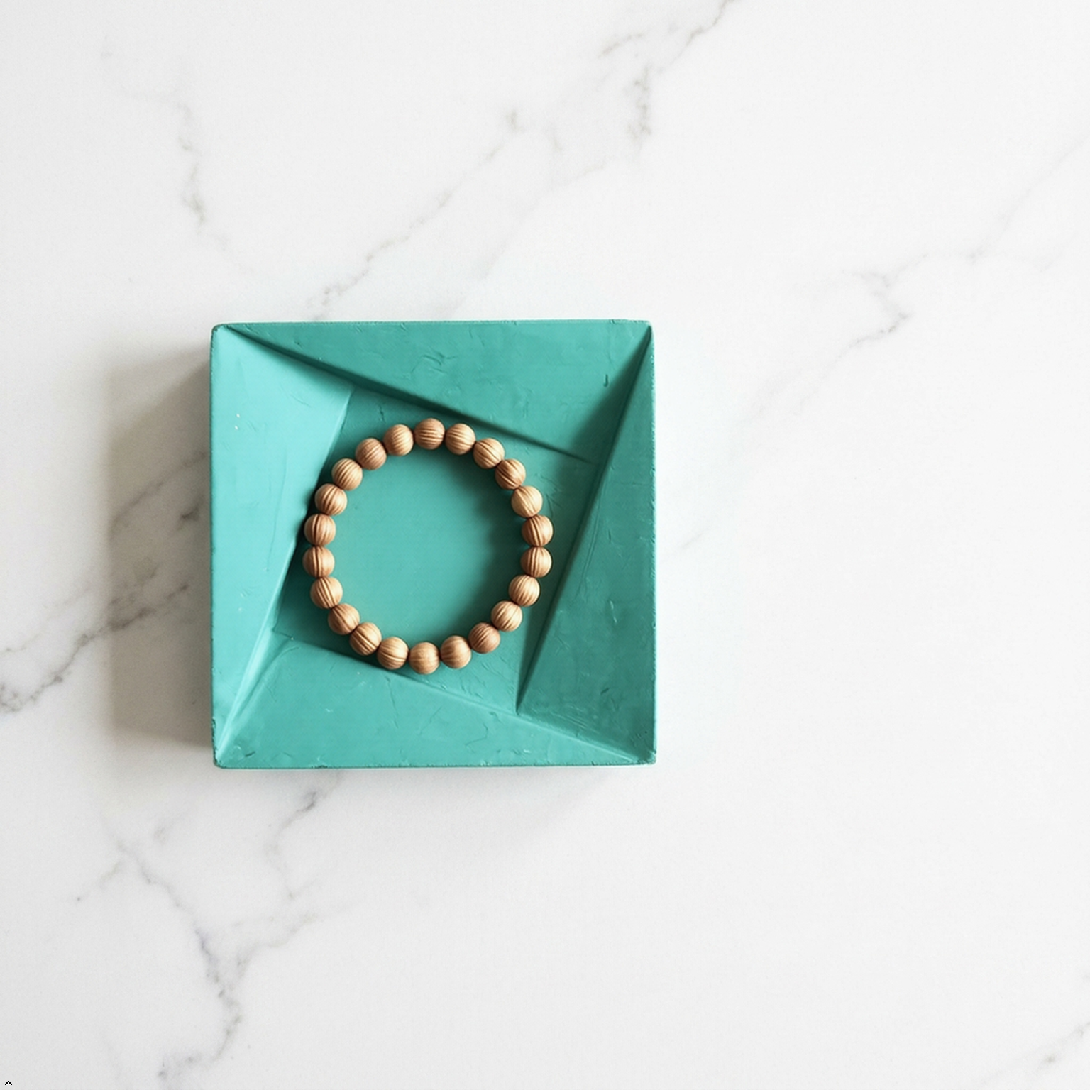 Square Tangram Style Tray