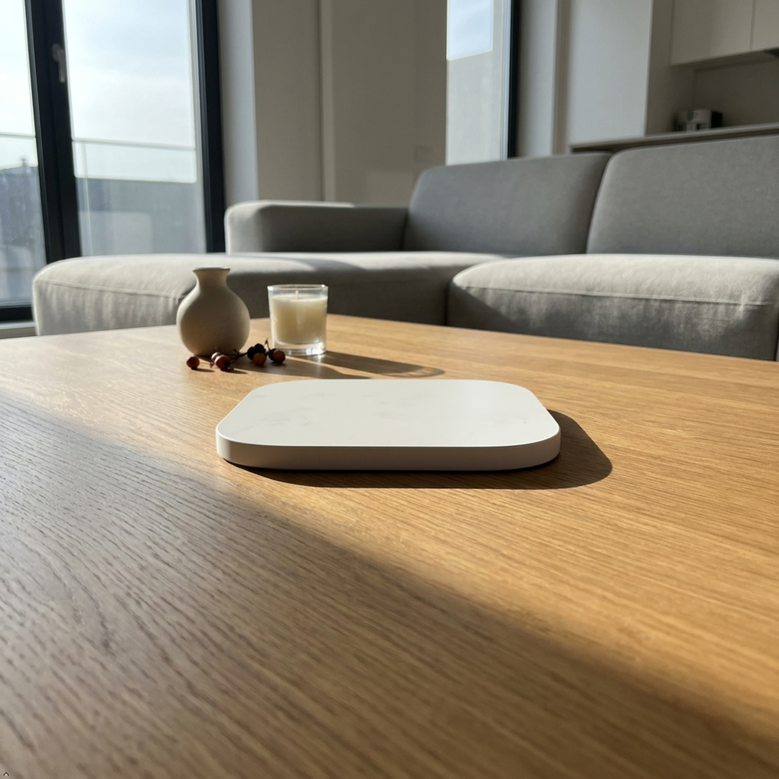 Square Concrete Decorative Tray