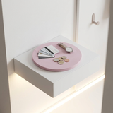 Round Concrete Decorative Tray