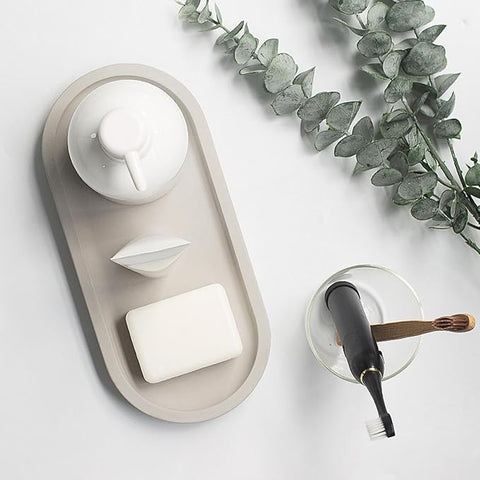 Minimalist Stone Kitchen Sink Sponge Holder