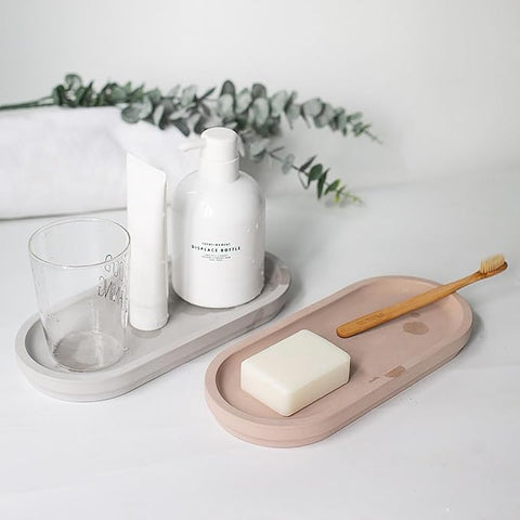 Minimalist Stone Kitchen Sink Sponge Holder