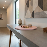 Round Concrete Decorative Tray