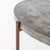 Concrete Stainless Steel Round Table