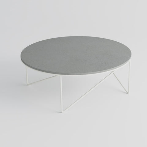 Personalized Concrete Round Table