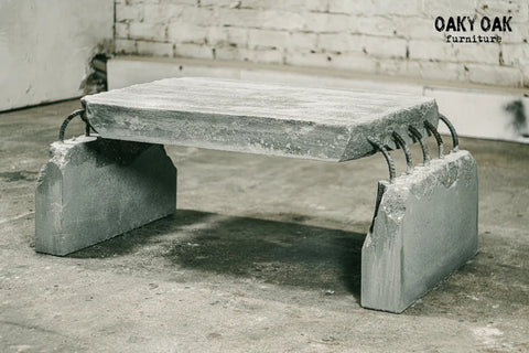 Modern Industrial Style Coffee Table