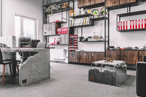 Modern Industrial Style Coffee Table