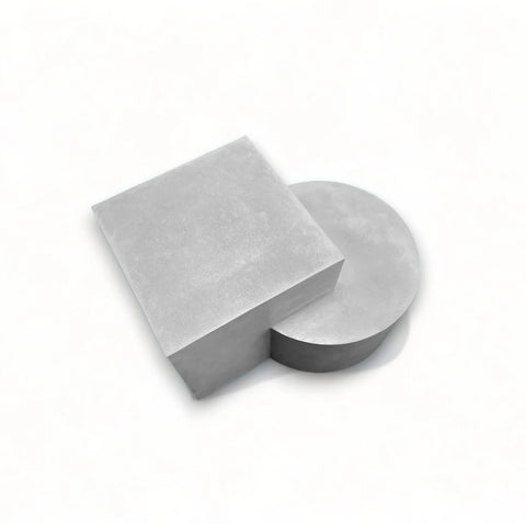 Personalized Square And Round Mosaic Concrete Coffee Table